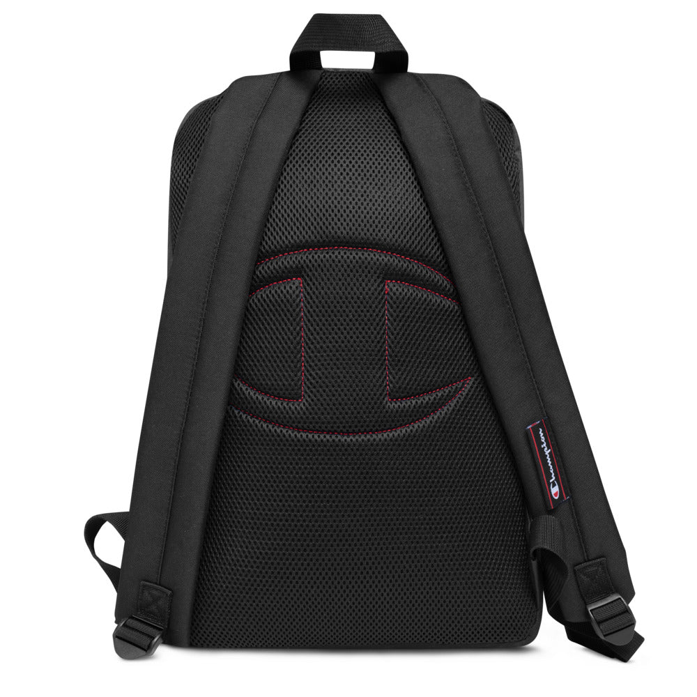 Elevated Underground Embroidered Champion Backpack (Black)