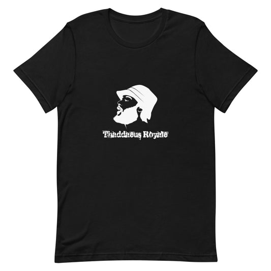 Thaddaeus Royale Short-Sleeve Unisex T-Shirt (Black)
